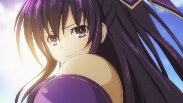 Anime,Anime cô gái,Yatogami Tohka,Ngày A Live,tóc dài,Anime screenshot