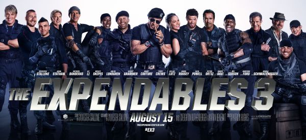 The Expendables 3,bannière,Les consommables