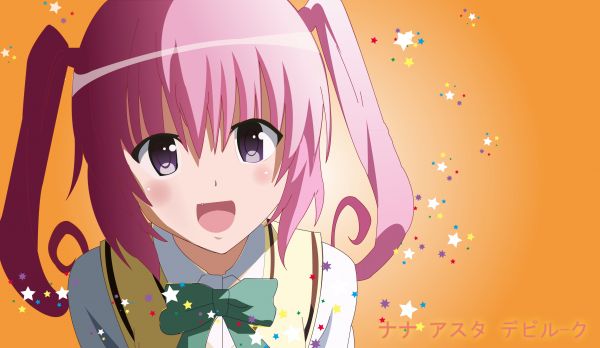 Anime,Anime cô gái,To Love ru,Nana Asta Deviluke,Twintails,Tóc hồng