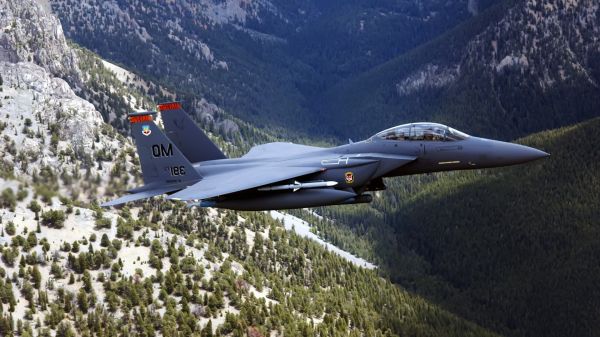 vliegtuig,vliegtuig,militaire vliegtuigen,jets,McDonnell Douglas F 15 Eagle,US Air Force