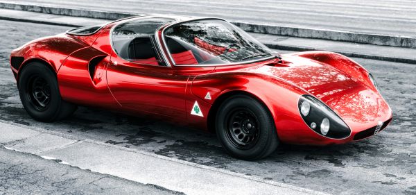 auto,fotografia,Alfa Romeo Tipo 33 Stradale