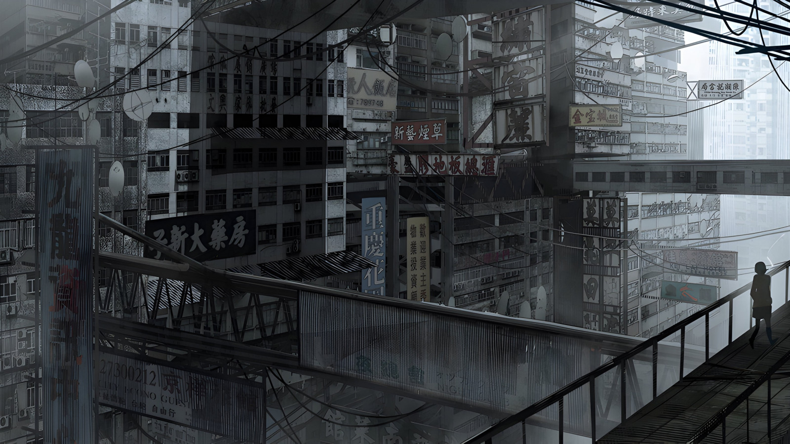 Kowloon City, Pixiv, произведения на изкуството