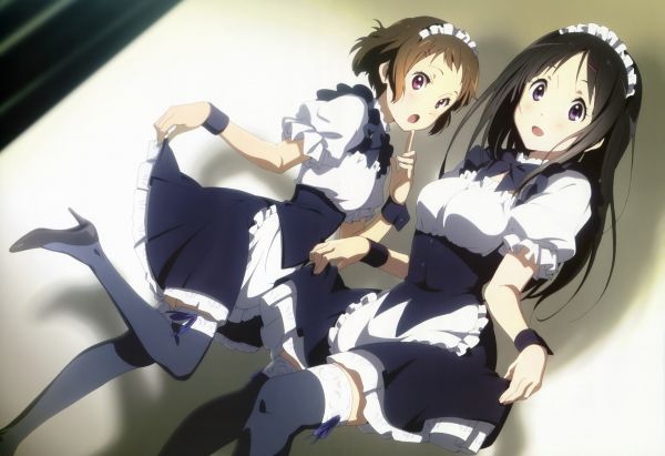 kuva,anime,anime tytöt,piika asu,Hyouka,Chitanda Eru