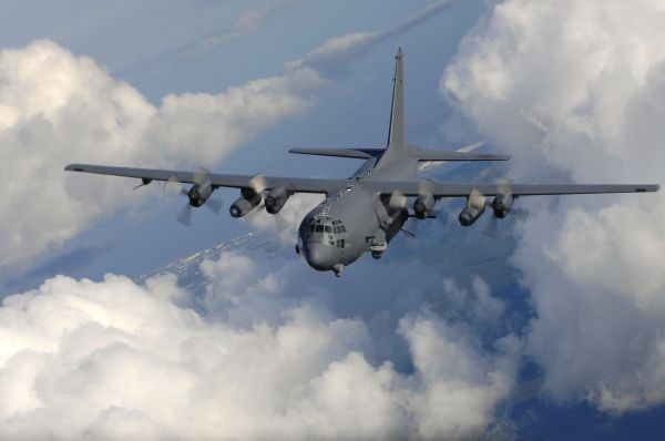 Lockheed AC 130,Close Air Support Gunship,Fixed wing Ground attack Gunship