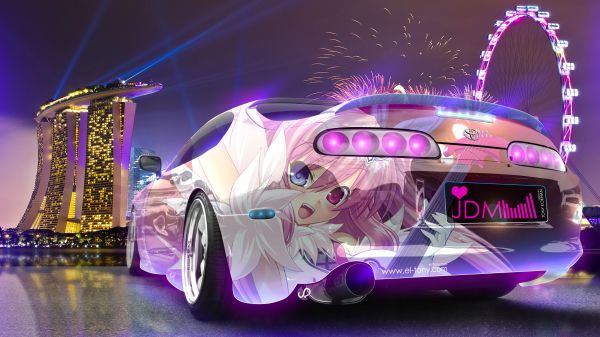 kleurrijk,Super Car,Tony Kokhan,3840x2160 px,anime,JDM