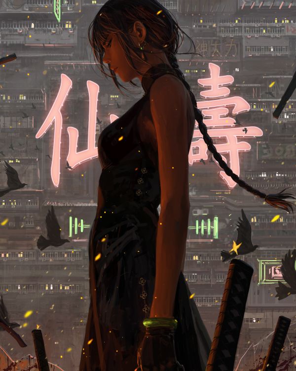 GUWEIZ,original tecken,2D,konstverk,ritning,konceptkonst