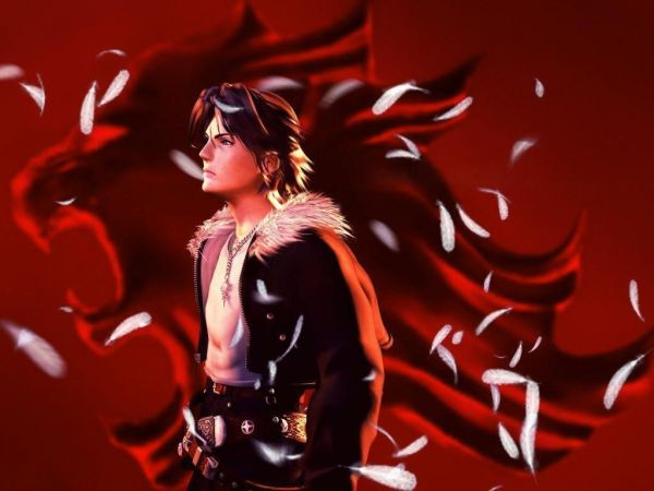 anime,Final Fantasy,Slutt Fantasy VIII,Squall Leonhart,rød,scene