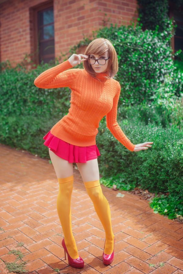 Kayla Erin,Kvinder,model,cosplay,Kvinder udendørs,Scooby Doo