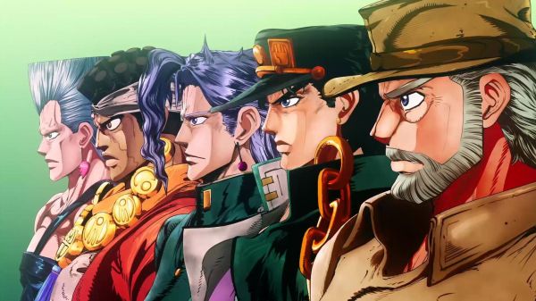 Meninos anime,JoJo's Bizarre Adventure