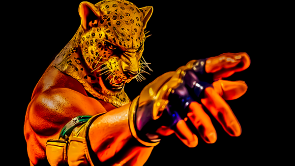 rei,Tekken,videogames,combate,tigre