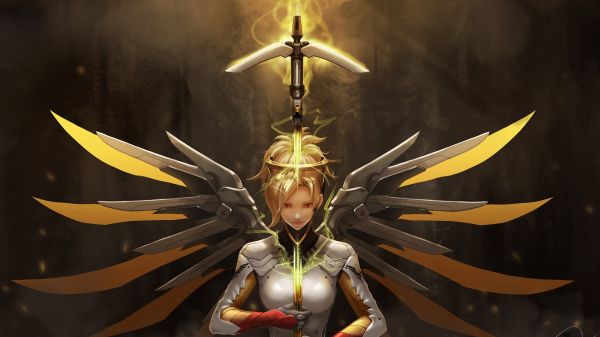 Overwatch,Videopelit,Mercy Overwatch