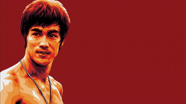 Bruce Lee,fighter,actor,face,ART