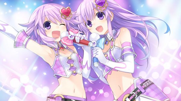 anime dievčatá,Hyperdimension Neptunia,Nepgear Hyperdimension Neptunia,Neptune Hyperdimension Neptunia,3943x2218 px