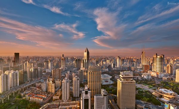 le coucher du soleil,ville,rue,Paysage urbain,architecture,Chine