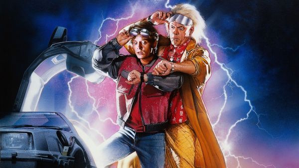 Zpět do budoucnosti,Michael J. Fox,Christopher Lloyd,Marty McFly,DR,počítač tapeta