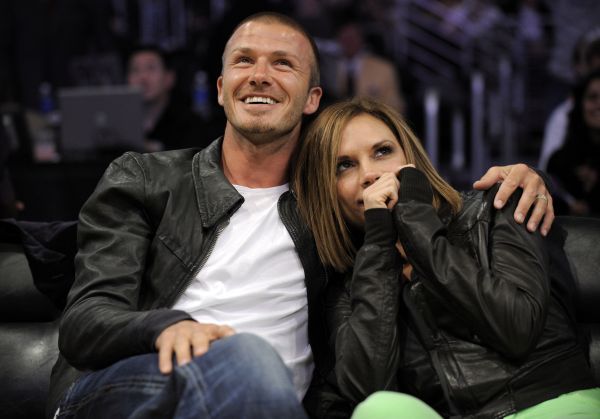 David Beckham,Victoria Beckham,Pareja,Abrazando