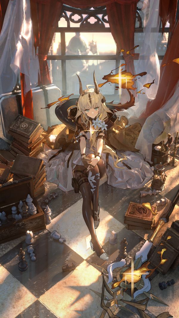 Arknights,fete anime,Reed The Flame Shadow Arknights