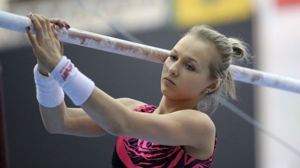 sport-,nők,gimnasztika,Daria Spiridonova,tornász,fizikai erőnlét