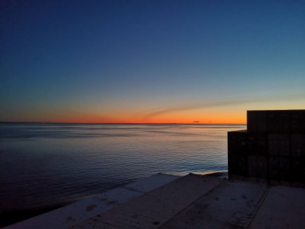 Atlantischer Ozean,Natur,ocean view,Sonnenuntergang,Schiff,Kanada