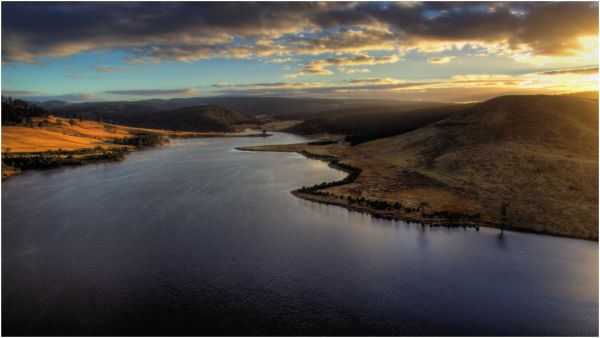 peisaj,lac,apă,apus de soare,mare,reflecţie