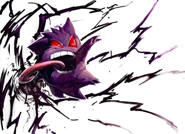 Gengar, pokemon, 1200x870 px