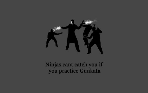 Ninjas,illustration,silhouette,texte,logo,marque