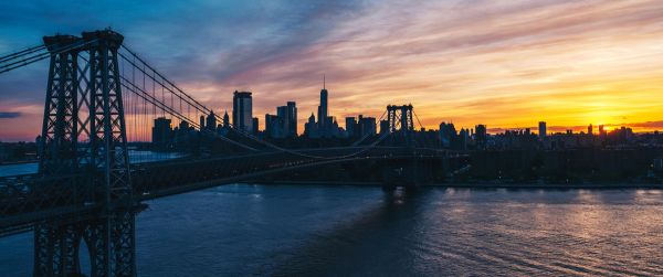 bridge,city,New York City