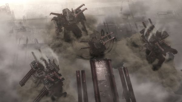 anime,4k,Nier Automata,Anime screenshot,robot,top view