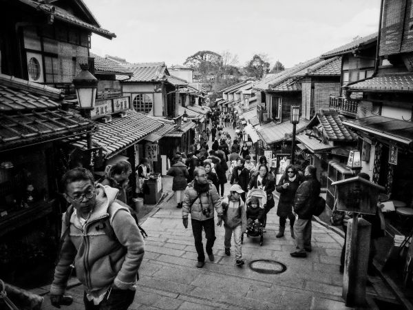 Cadde fotoğrafçılığı,Japonya,Kyoto,Rikohgr,Sannenzaka,Ninensaka