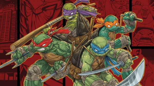 konstverk, Teenage Mutant Ninja Turtles, skärmdump, illustration, serier, warlord