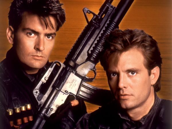 Pușcași marini,dale hawkins,james curran,Charlie Sheen,michael biehn