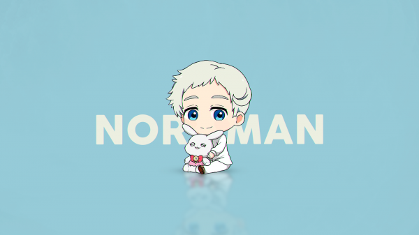 Norman The Promised Neverland, The promised neverland, Yakusoku no neverland, anime pojkar, chibi