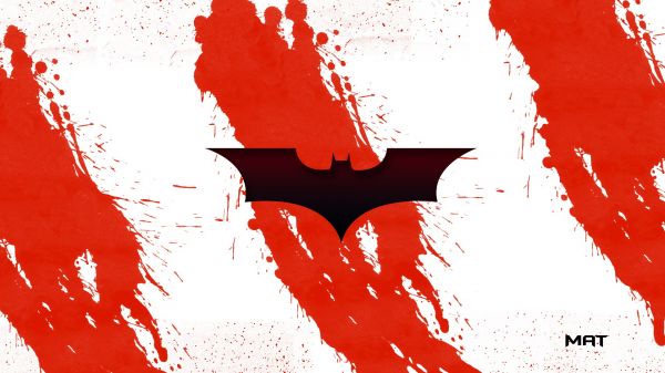 Batman Arkham Ιππότης,Batman Arkham Πόλη,Batman logo,εικονογράφηση,το κόκκινο,Μπάτμαν