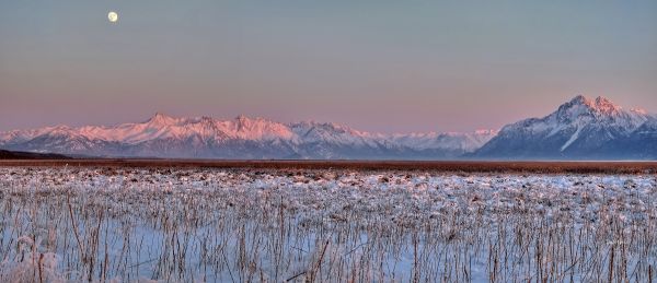 hav, sollys, landskap, solnedgang, innsjø, natur