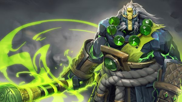 Earth Spirit,Dota 2,styrke,demon stone