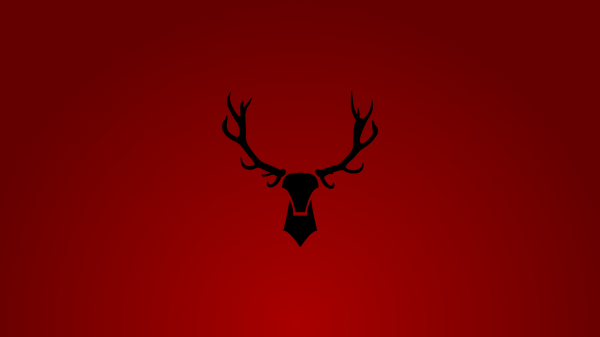 ilustrasi, rusa, merah, rusa kutub, wallpaper komputer