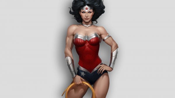 spodná bielizeň,karikatúra,superhrdina,Wonder Woman,DC Comics,Artgerm