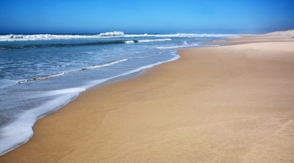 zee, kust-, zand, strand, vallen, baai