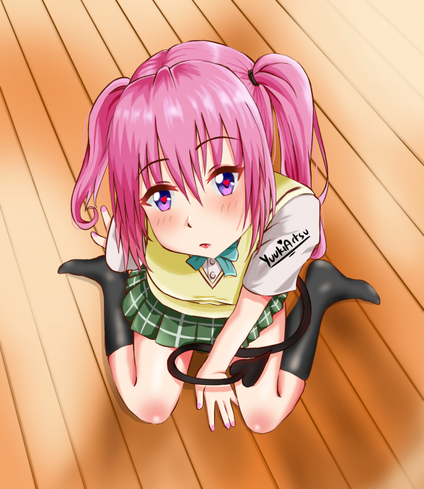 Anime, Filles anime, To Love ru, Nana Asta Deviluke, Twintails, Cheveux roses