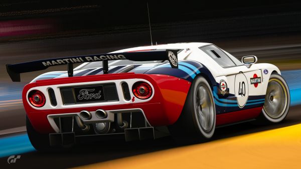 Ford GT,Bród,Le Mans,Gran Turismo Sport,Gry wideo,zwyczaj