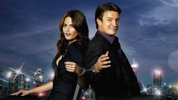 Schloss TV-Serie,Stana Kati,Nathan Fillion,Mitternacht,Bildschirmfoto,Computer-Tapete