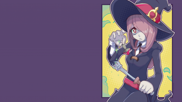 リトルウィッチアカデミア,魔女,魔女の帽子,Sucy Manbavaran,Luna Nova uniform,キノコ