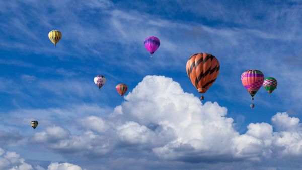 Ballon,Himmel