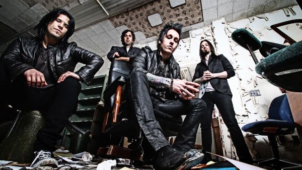 armchairs,room,band,musician,Papa Roach,graphics