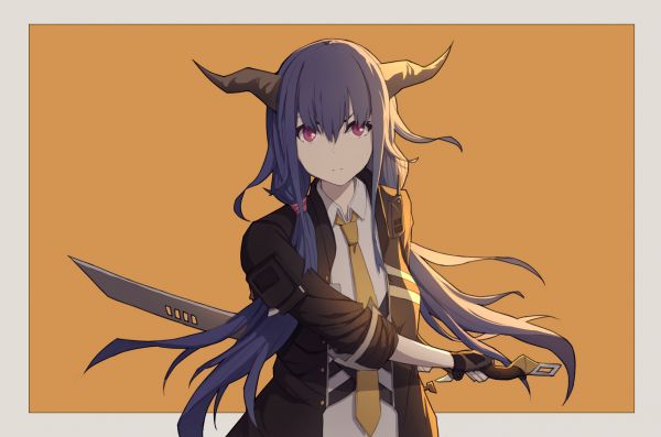 Yang Zheng Yu,anime,anime dívky,Arknights,Chen Arknights