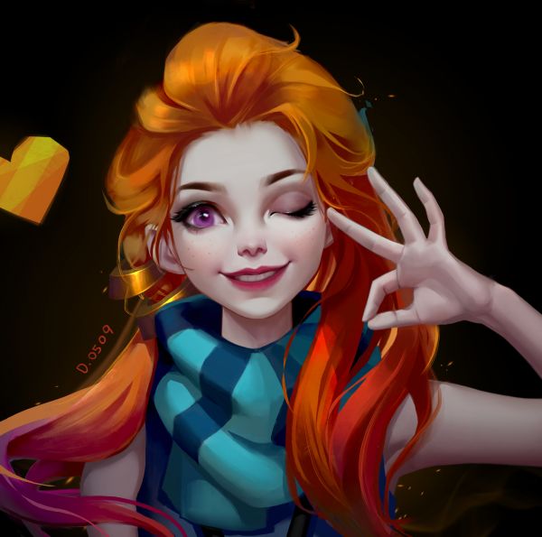 videospill, Video Game Art, kvinner, Zoe League of Legends, League of Legends, video spillet jenter