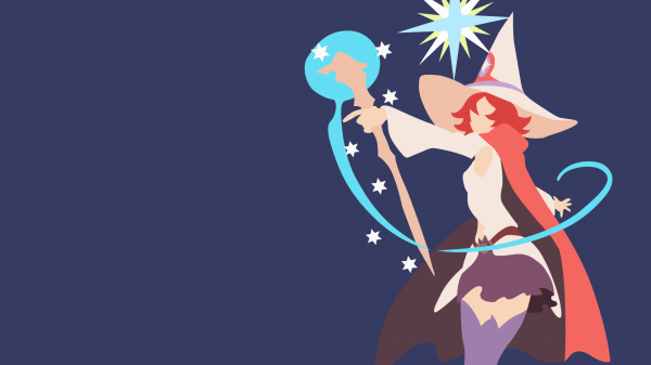 silhuett,Little Witch Academia,Shiny Chariot,magi,magical girls