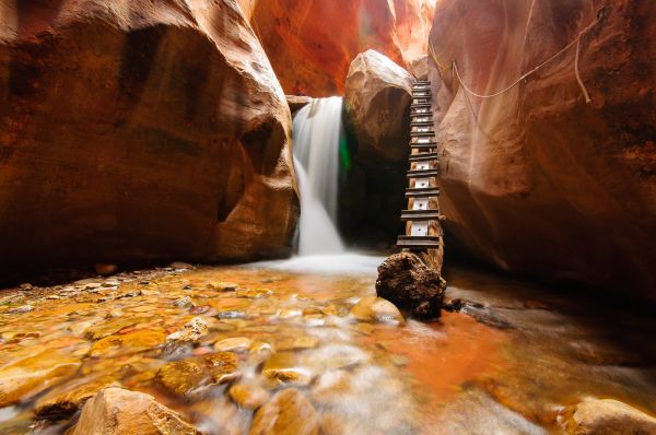 ladders,2743x1822 px,fall,Grand Canyon,photography,rocks