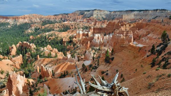 landskap,nasjonalpark,Dal,Bryce Canyon National Park,stein,himmel