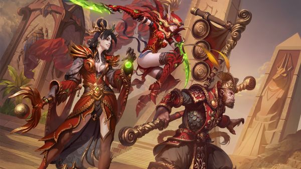 Monkey King,helte af stormen,Li Ming,Valeera,Samuro Warcraft